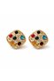 Zent Colorful Crystal Stone Earrings - 2