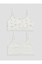 Vizyon New Season Strappy Girls' Bustier 2-Piece Set