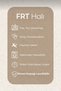 Plush Non-Slip Washable Bath Mat Toilet Set 3-Piece 50X80/50X60/40X45 (Toilet Seat Cover) Beige - 4