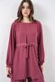 Bdart Crew Neck Tie-Dye Detailed Tunic and Wide-Leg Pants Set - 2