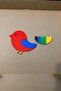 DIY Wooden Birds Paint / 10 Birds / 10 Paints / 10 Brushes / Activity Set - 4