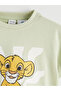 Nevavm Lion King Printed Baby Boy Combed Cotton T-Shirt with Difference in Color - 3