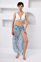 Waist-Tied Long Skirt 4816