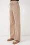 Women's Wide Leg High Waist Palazzo Jeans 6656 - Mink - 4