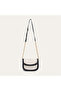 Women's Ecru Chain Detailed Shoulder Bag
