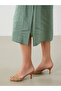 V Neck A-Line Modal Blend Dress - 3