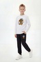 Boys' 3-Piece Tracksuit Set – 6-Piece Sweatshirt and Sweatpants - 4