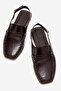 Clifton Women's Genuine Leather Sandals Brown - 4