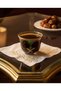 Set of 6 Arabic Coffee Glass Cups  Gold Detailed, Saudi Motif - 2