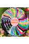 20 Pairs Mixed Color Ankle Socks – Cotton, Stretchy, Sweat-Free Daily Women's Ankle Sock Set