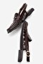 Chance Women's Genuine Leather Sandals Brown - 5