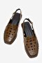 Chance Women's Genuine Leather Sandals Khaki - 4