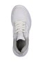 Comfortable Lace-Up Casual Sports Shoes White Silver Sneaker - 5