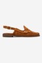 Clifford Women's Genuine Leather Sandals Brown Suede - 2