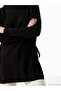 Nevavm Oval Collar Oversize Women's Knitwear Tunic with a Difference - 3
