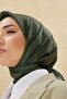 وشاح لامع منقوش - 8647 - أخضر عسكري - 3