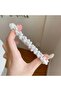 Queen's Crown Figured Zircon Stone Cinderella, Princess Buckle, Horsetail, Children's Rubber Buckle with Pearl Bun - 2