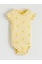 Quality Pieces from Çelebi Store Floral Printed Baby Girl Snap Bodysuit 2-Piece Set - 6