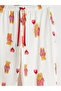 Lcw Dream Ecru Crew Neck Printed Women's Pajama Set - 6