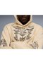 Swish N Ink Hoodie Men's Casual Sweatshirts 63465501 Beige - 4