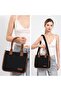 Canvas Fabric Women's Bag Hand-Held 1333 - 5