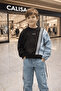 Premium Boys' Paneled Stylish 2-Piece Set | Sweatshirt and Baggy Pants Eid Outfit Sibling Combo - 5