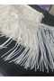 White Beaded Tassel Beaded Fringe Tassel Accessory Hobby Decorative Tassel - 6