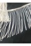 White Beaded Tassel Beaded Fringe Tassel Accessory Hobby Decorative Tassel - 7