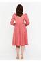 Vefastyle Reyna, rochie midi, pink - 5