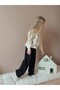Girls' Heart-Designed Wide-Leg Cotton Suit - 3