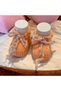 Baby Hand-Knitted Overalls, Booties, Bandana Set, Photo Shoot, 0-3 Months, Baby Accessories - 2