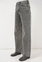Women's Wide Leg High Waist Palazzo Jeans 6656 - Gray - 4