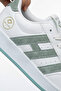 Women's Leopard Patterned Sneaker Casual Green Sports Shoes - 3