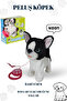 Walking Barking Wagging Tail Plush Dog on Leash - Sound and Moving Toy Dog - 3
