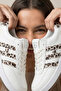 Women's Leopard-Printed Sneaker Daily White Sneakers