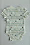 Ocean Breeze Baby Bodysuits – Pack of 4 (Short Sleeve) - 2