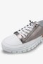 Gaosy Women's Genuine Leather Sneaker Sports Shoes - Anthracite - 5