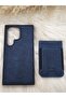 Samsung Galaxy S24 Ultra Compatible Leather Magsafe Case with Stand and Wallet