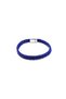 Navy Blue Genuine Leather Braided Men's Bracelet – with Magnetic Clasp - 2