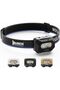 H4 Headlamp Rechargeable, 800 Lumens Super Bright Head lamp, IP68 Waterproof Headlight With Mo