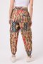 Women's Street Style Printed Crinkled Sports Harem Pants - 4