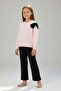 447288 Stone-Embellished Pants Sweat Suit