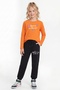 Girls' 3-Piece Tracksuit Set – 6-Piece Long Sleeve Sweatshirt and Sweatpants Set - 4