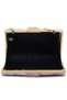 Women Pink Velvet Ribbon Clutch Bag - 6