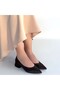 Ferla Bitter Brown Skin Heeled Shoes - 4