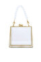 Women Transparent Clear Triangle Clutch Bag - 3