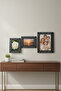 إطار صور منسوج مقاس 10 × 15 سم - 5 خيارات لأنماط مختلفة - إطار ديكور فاخر مقاس 14 × 19 - 6