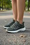 Orthopedic Daily Women's Children's Khaki Flexible Sports Shoes - 4