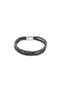 Dark Green Genuine Leather Braided Men's Bracelet – with Magnetic Clasp-658 - 2