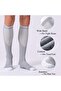 3 Pairs Compression Socks for Women and Men 20-30mmHg-Circulation Support Socks - 5